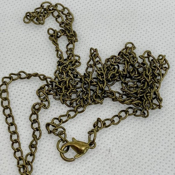 Strada pocket watch cooper toned 46mm quartz analog with chain necklace running - Picture 6 of 6